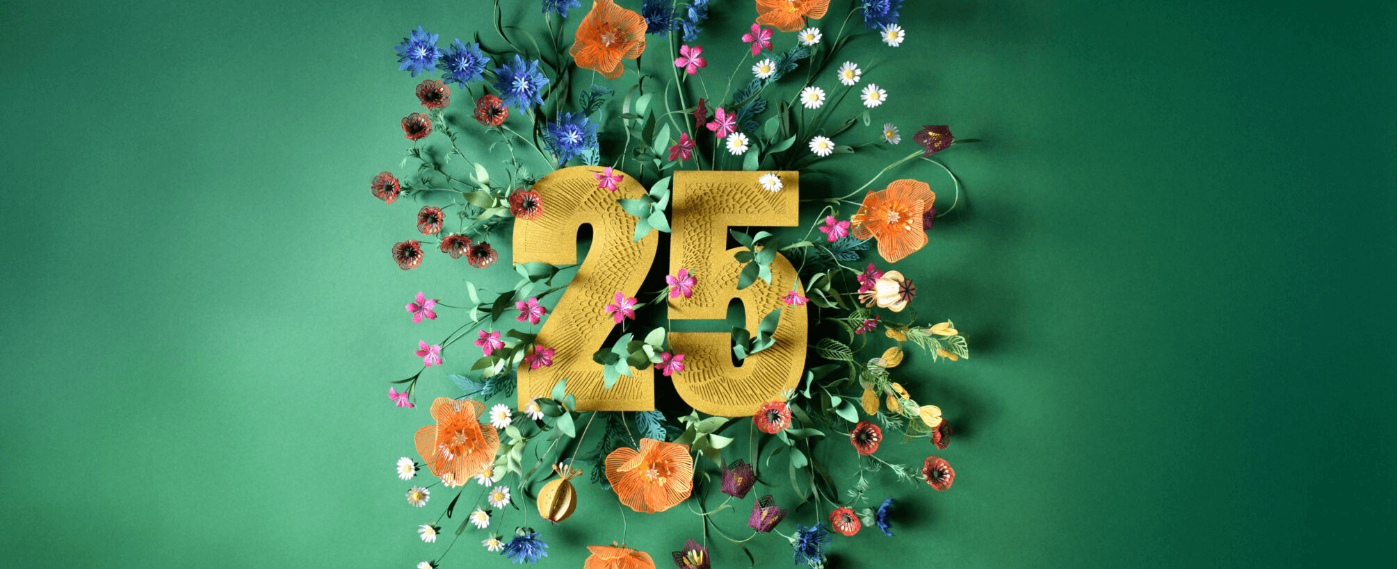 Paper artist-commissioned special 25th anniversary cover produced on behalf of Kew for their quarterly membership publication. The art was used as the magazine’s paper wrap as well as in Kew’s anniversary marketing and social media.