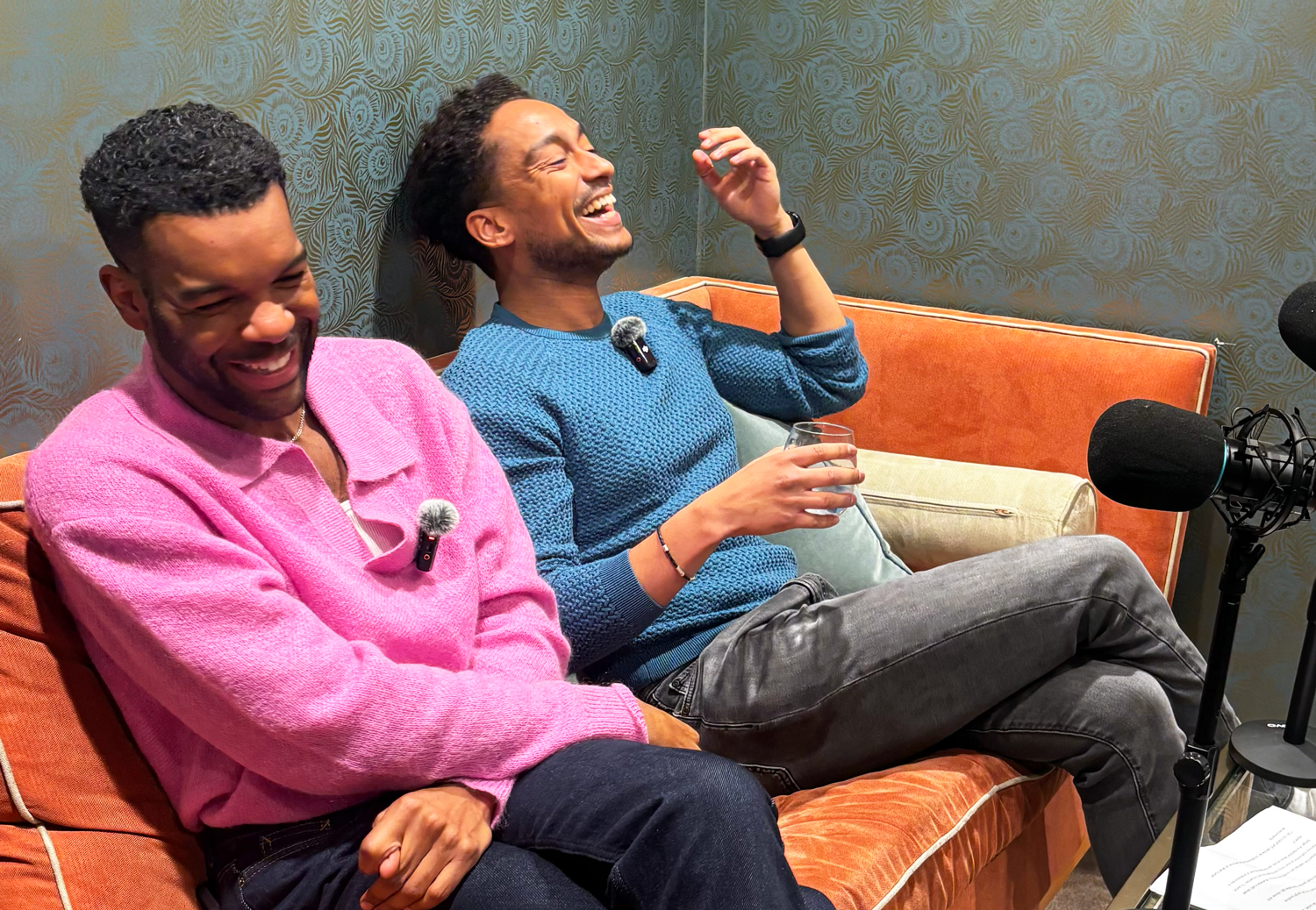 A recent podcast recording saw us spending considerable time with the thoughtful and introspective leading men of Hamilton, Alex Sawyer and Jay Perry. Their bond was obvious and the recording was funny, educational and profound all at the same time!