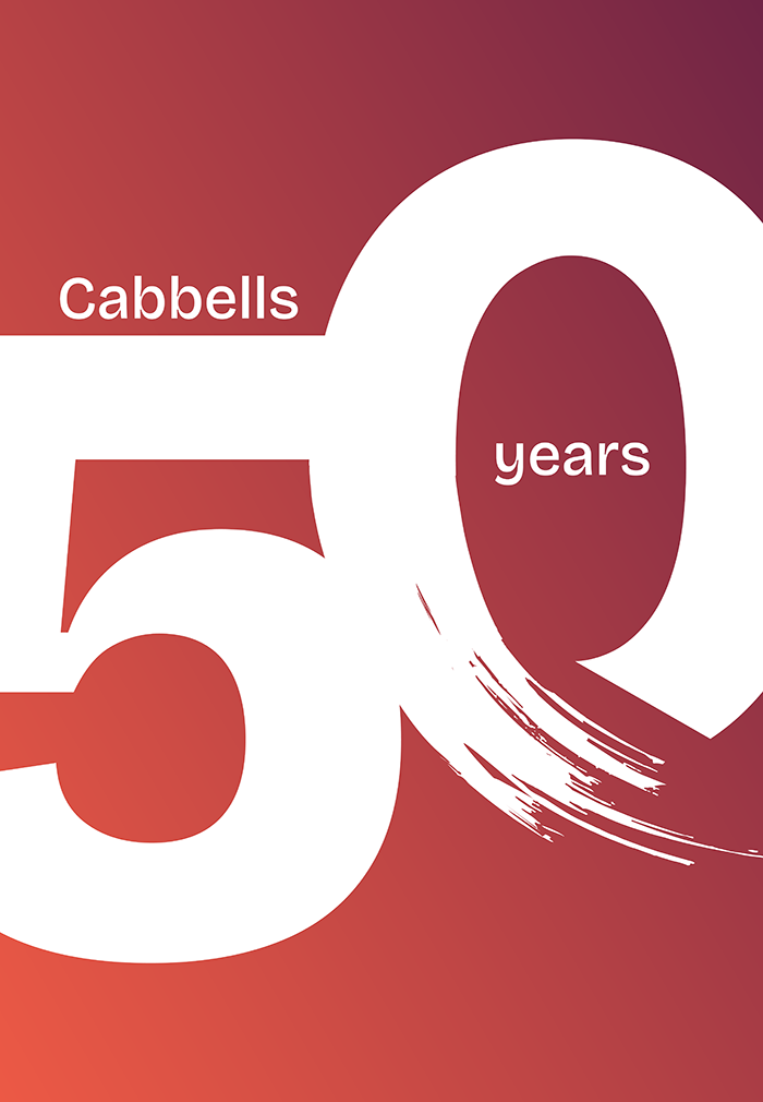 illustrative thumbnail of the cabbells anniversary logo