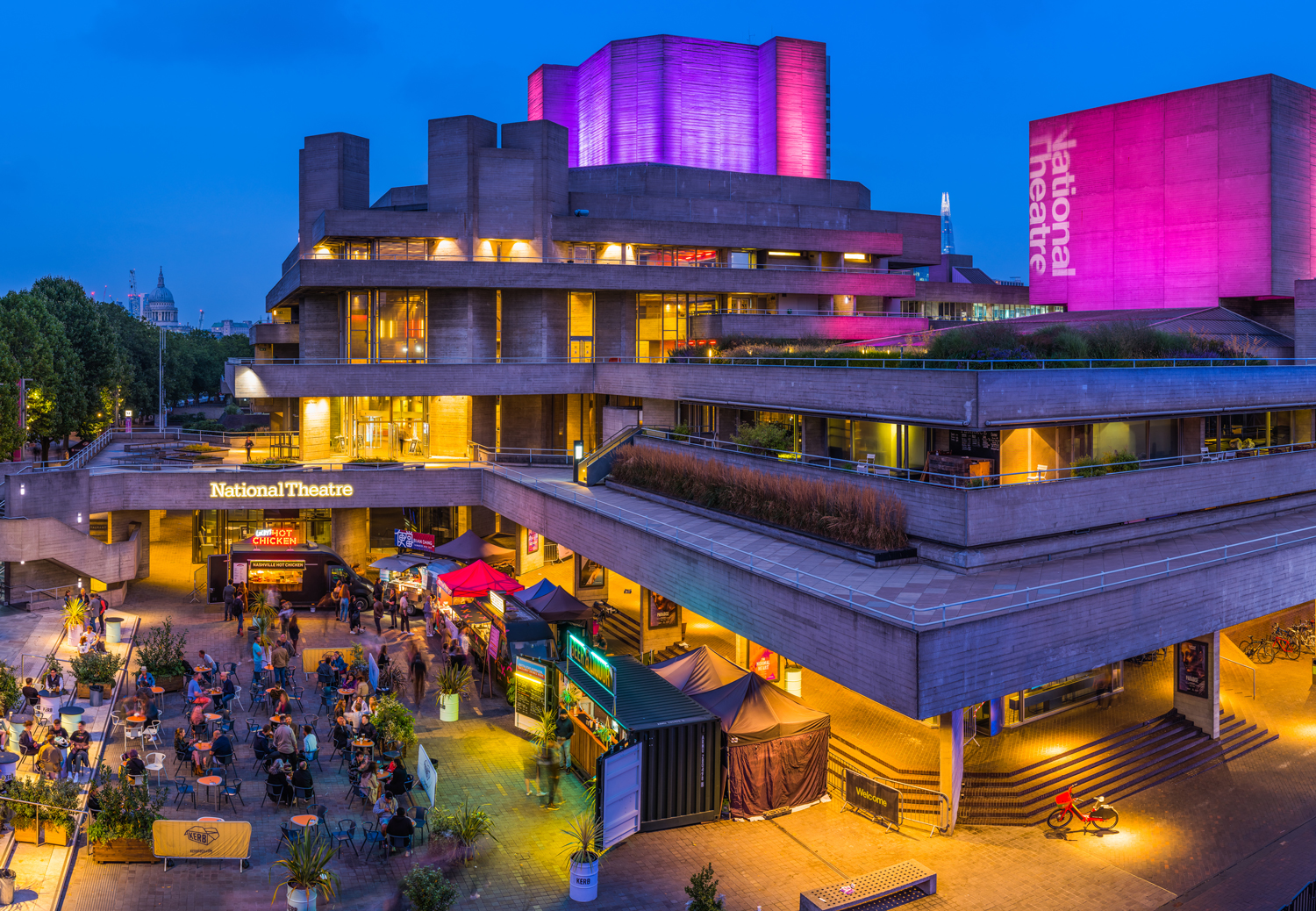 Monetising the programmes and cast-sheets for the UK’s most high-profile theatre, selling advertising on productions such as Ballet Shoes, Inter Alia, Here We Are and Pride